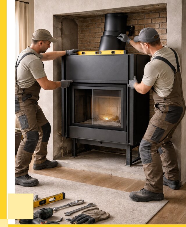 Установка каминных топок в Ефремах под ключ от 18441 р. | ЭриданФрм