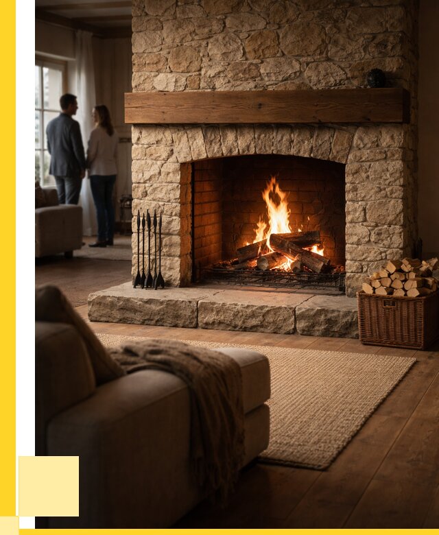 Открытые камины под ключ в Ефремах от 153675 р. ЭриданФрм