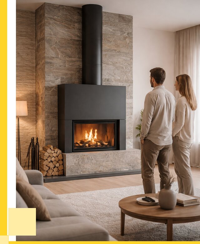 Закрытые камины под ключ в Ефремах от 122940 р., ЭриданФрм