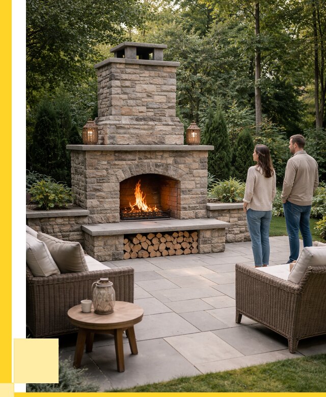 Уличные камины из кирпича в Ефремах от 153675 р. | ЭриданФрм