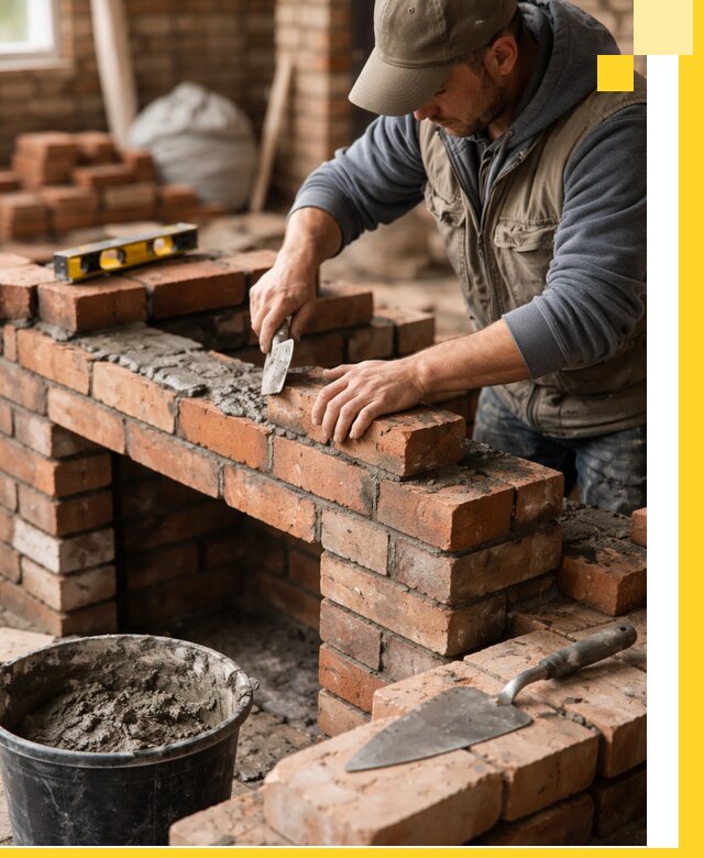 Кладка каминов под ключ в Ефремах профессиональная отделка и монтаж