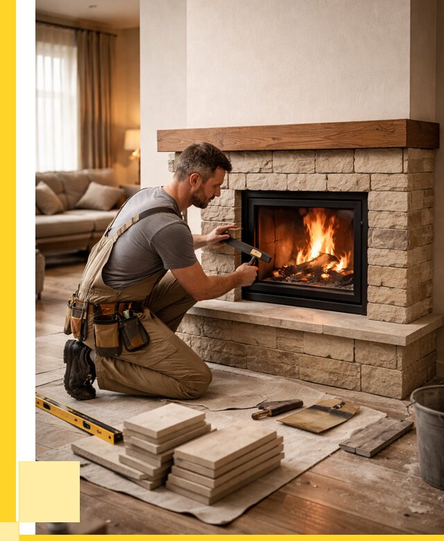 Строительство каминов в Ефремах от 153675 р., ЭриданФрм - под ключ