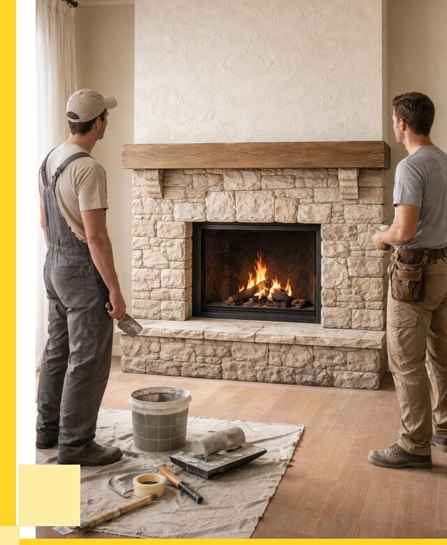 Отделка каминов в Ефремах от 6659 р. под ключ | ЭриданФрм