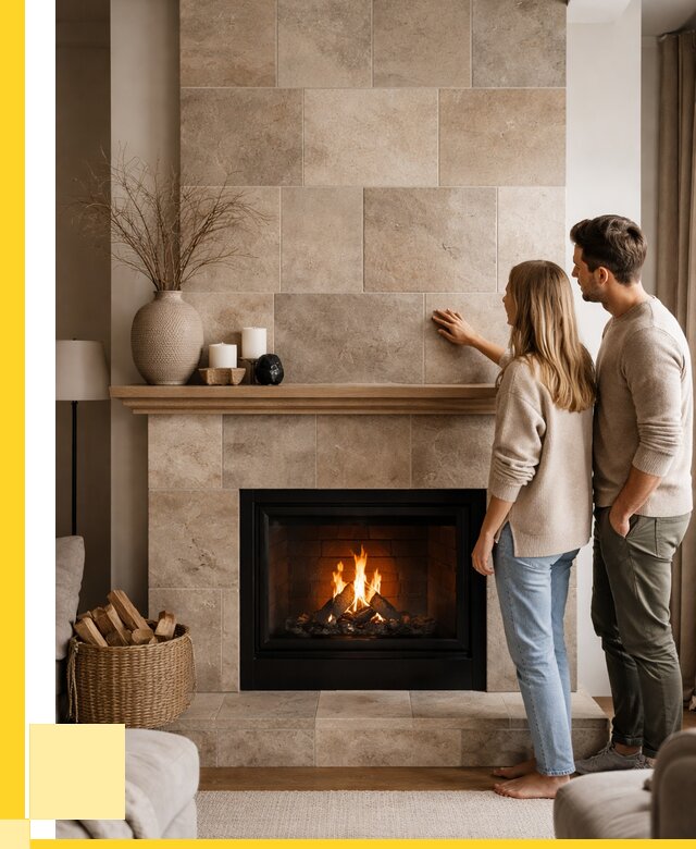 Облицовка каминов керамогранитом в Ефремах от 4610 р. | ЭриданФрм