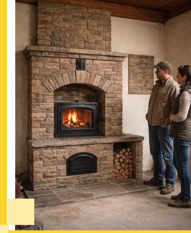 Кирпичная печь под ключ в Ефремах от 153675 р. | ЭриданФрм