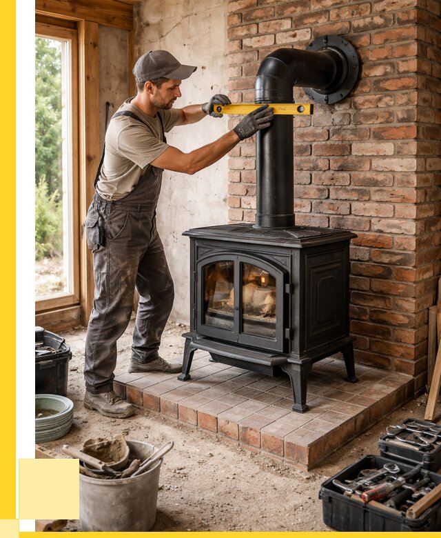 Монтаж печей установка банной печи в Ефремах от 15368 р. | ЭриданФрм