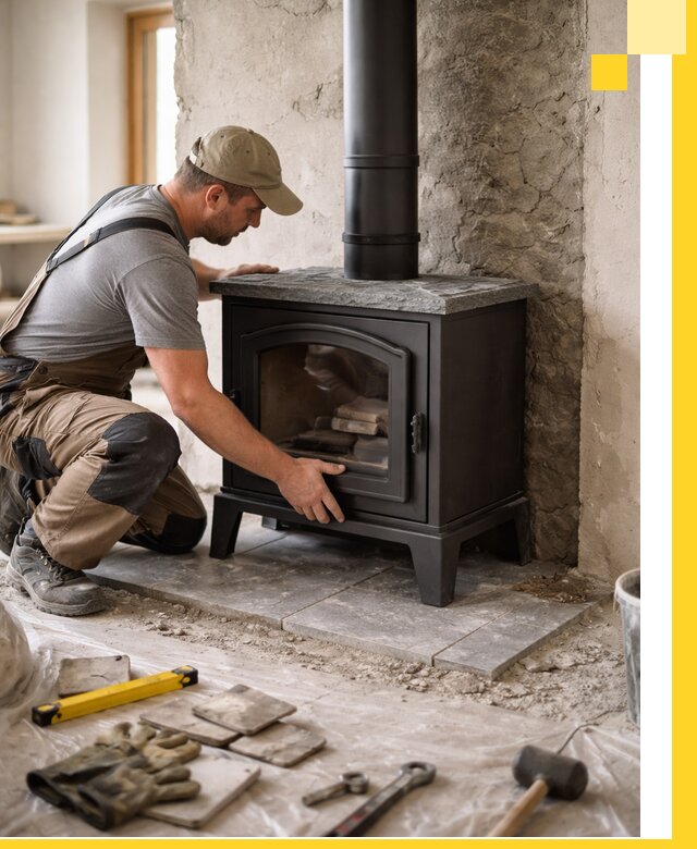 Профессиональный монтаж печей и каминов в Ефремах под ключ