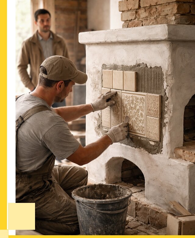 Отделка печей и банных печей в Ефремах от 35858 р. | ЭриданФрм