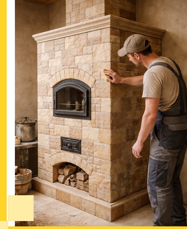 Облицовка печей в Ефремах от 4610 р. под ключ | ЭриданФрм