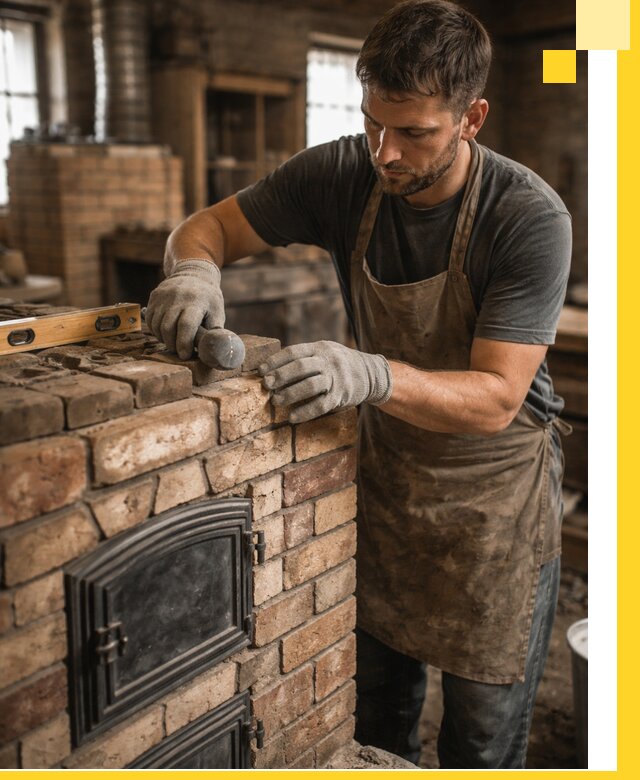 Изготовление печей на заказ в Ефремах с проектом и монтажом