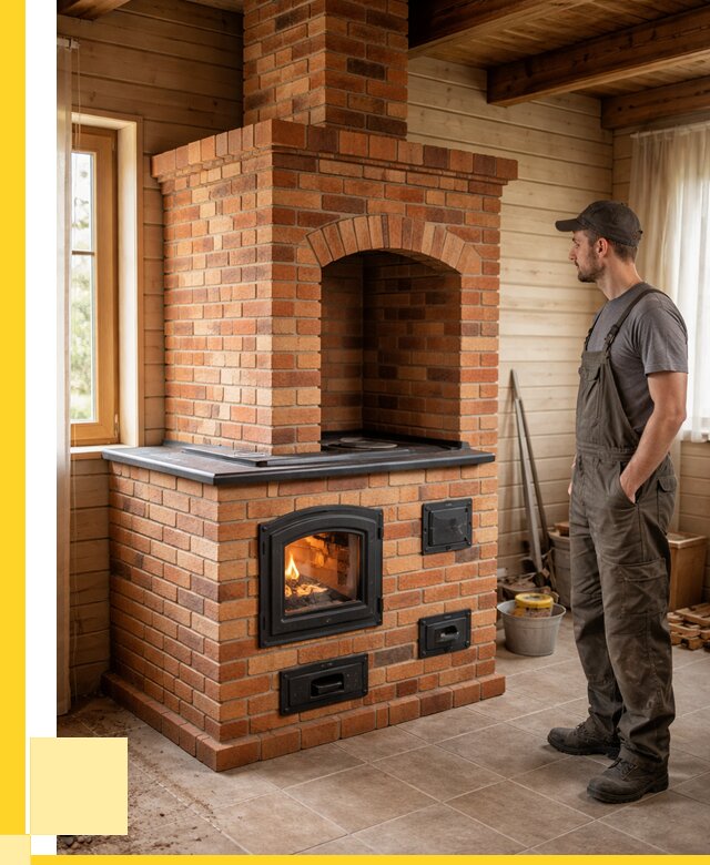 Кирпичные печи в Ефремах: купить от 153675 р. | ЭриданФрм