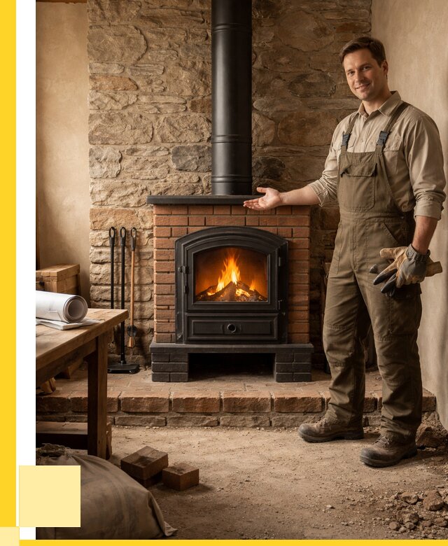 Печи отопительные из кирпича в Ефремах от 81960 р., ЭриданФрм