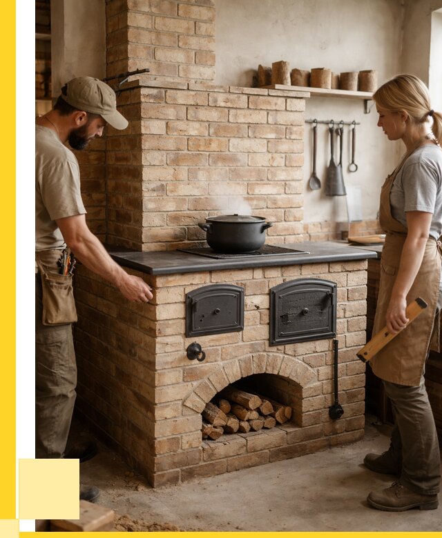 Варочно отопительные печи в Ефремах от 92205 р. | ЭриданФрм