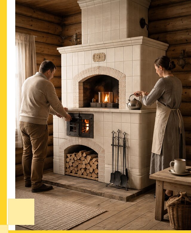 Русские печи в Ефремах: установка от 153675 р. ЭриданФрм