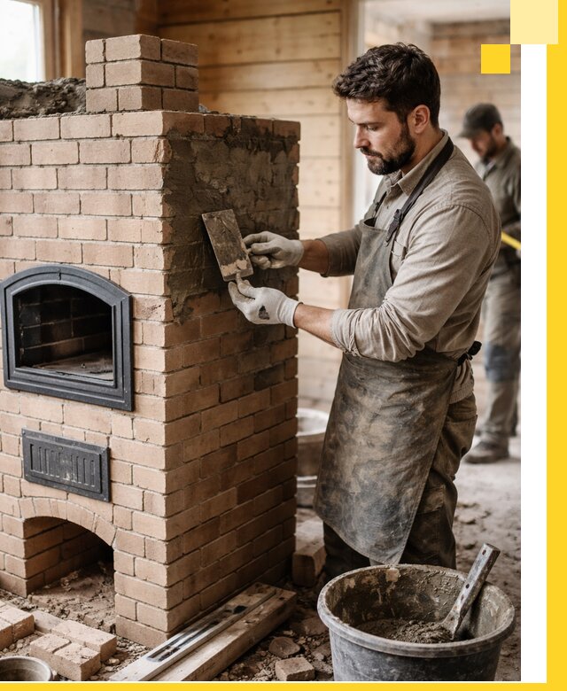 Изготовление и установка печей-шведок под ключ в Ефремах