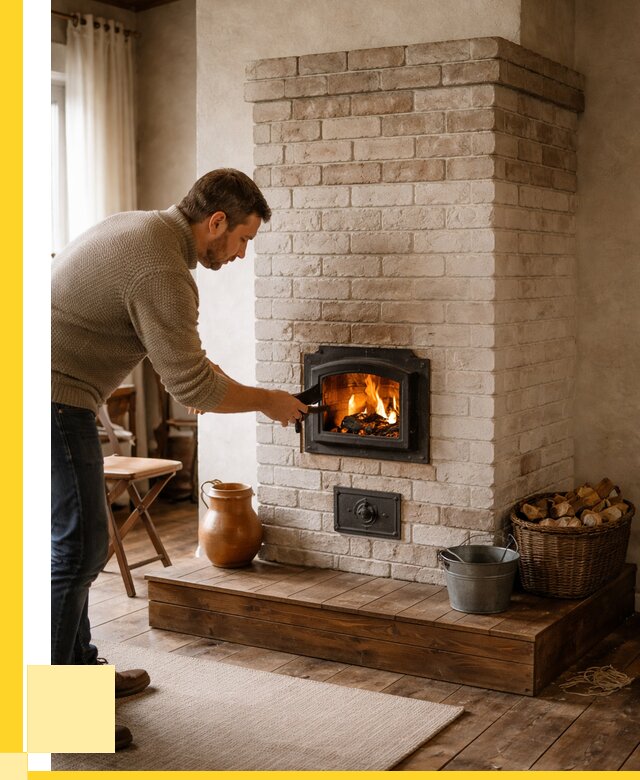 Печь голландка из кирпича в Ефремах от 87083 р. | ЭриданФрм