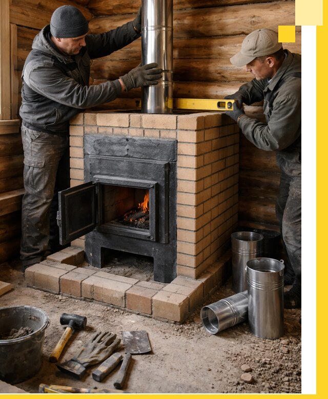 Проектирование, изготовление и установка банных печей в Ефремах