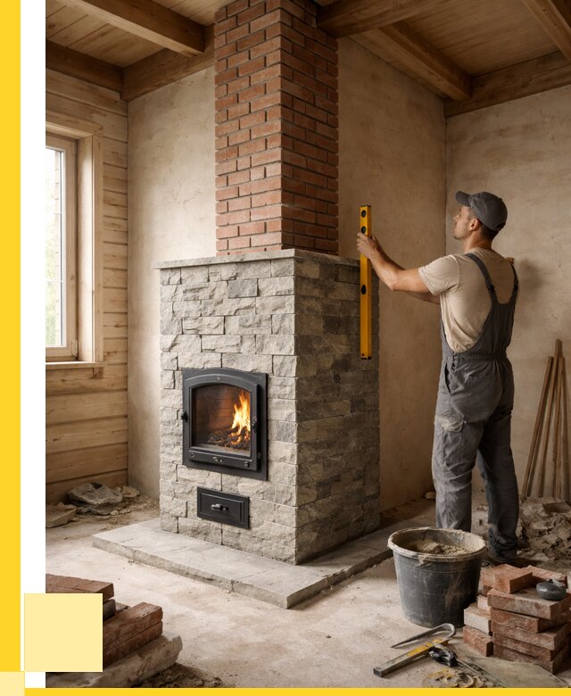 Печи и дымоходы под ключ в Ефремах от 46103 р., ЭриданФрм