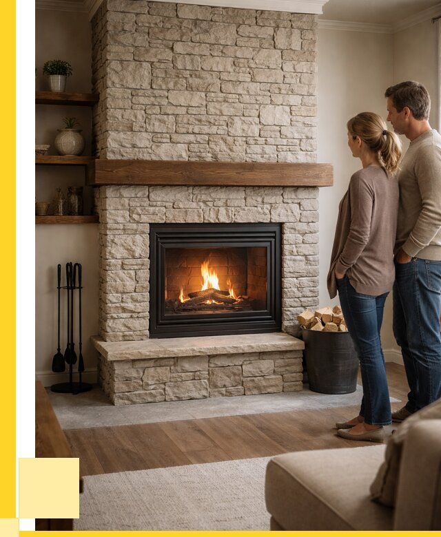 Печи камины под ключ в Ефремах от 204900 р., ЭриданФрм монтаж