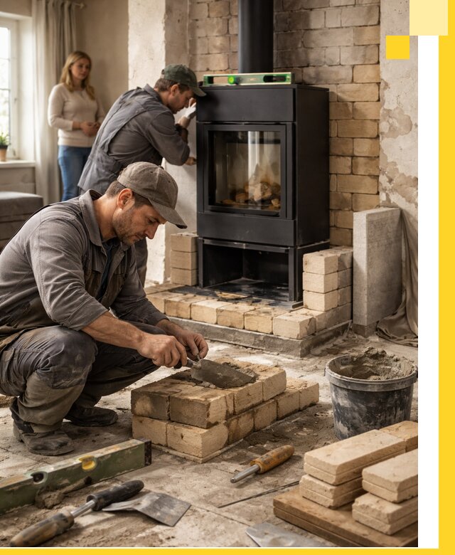 Печи и камины под ключ: проект, установка в Ефремах