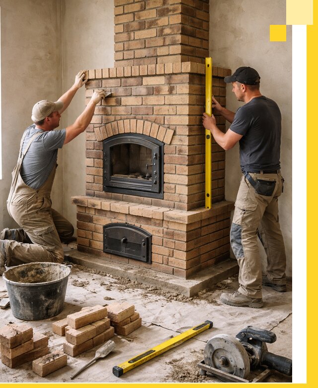 Продажа и установка печей и каминов для дома под ключ в Ефремах