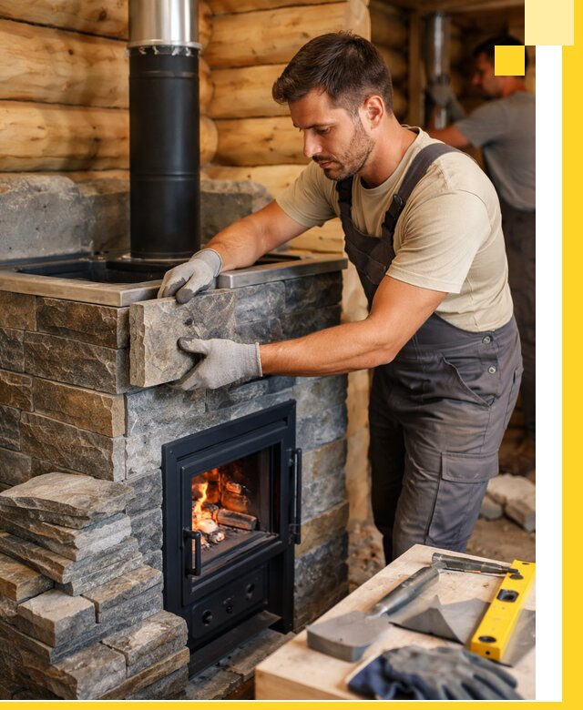 Печи для бани под ключ в Ефремах: изготовление и монтаж