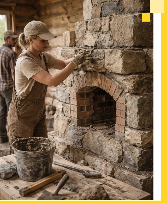 Каменные печи на заказ и монтаж в Ефремах, долговечные решения