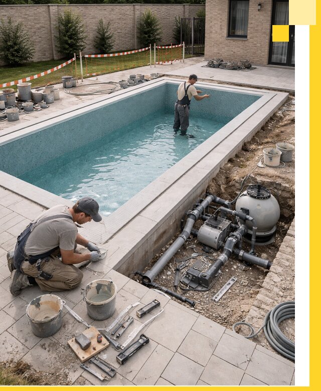 Строительство бассейнов под ключ в Ефремах: проекты и монтаж