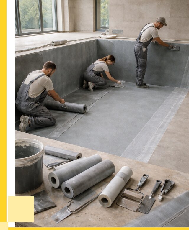 Гидроизоляция бассейнов в Ефремах от 2049 р., ЭриданФрм