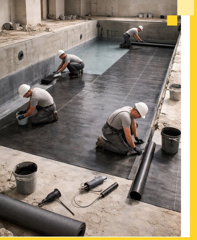 Профессиональная гидроизоляция бассейнов и чаш в Ефремах под ключ