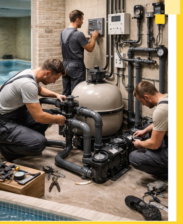 Комплексное оборудование для бассейнов под ключ в Ефремах