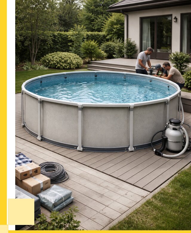 Купить каркасные бассейны в Ефремах от 46103 р. | ЭриданФрм