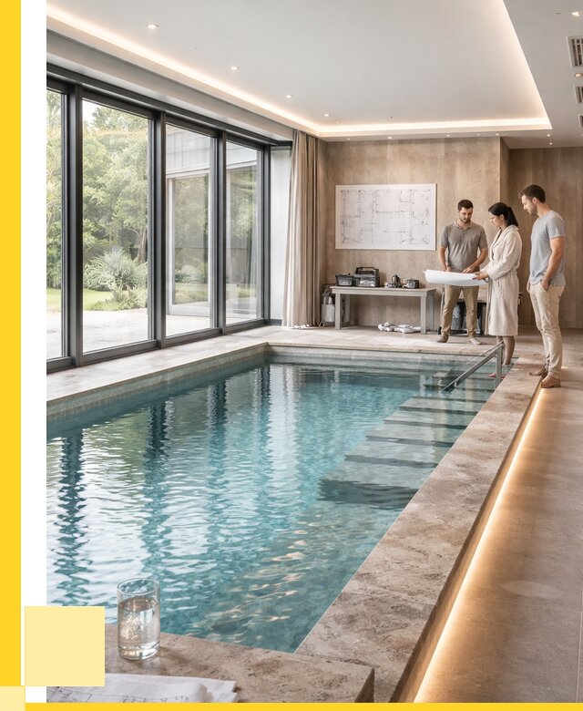 Закрытые бассейны под ключ в Ефремах от 2561250 р. | ЭриданФрм