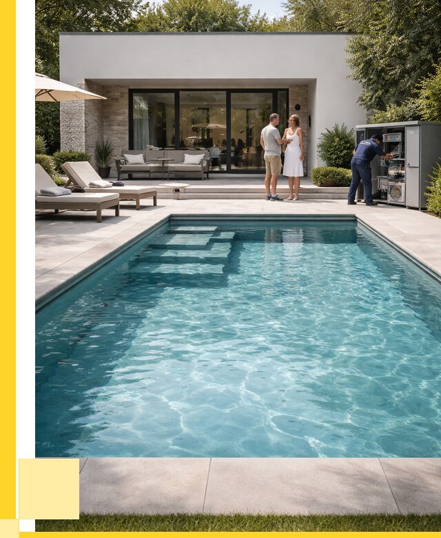 Бассейн в доме в Ефремах под ключ от 1229400 р. | ЭриданФрм