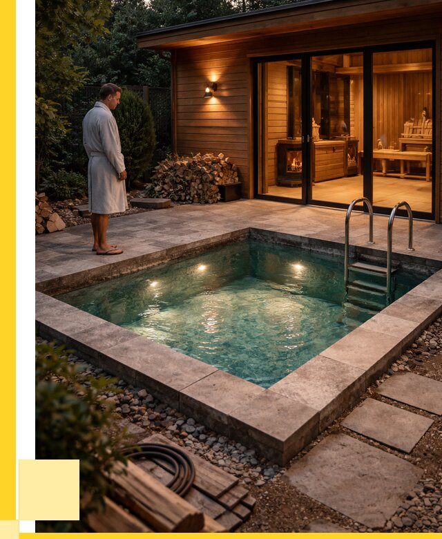 Бани с бассейном под ключ в Ефремах от 97328 р. | ЭриданФрм