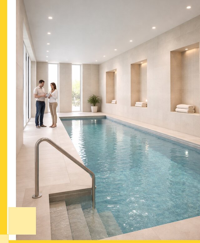 Бассейны в помещении под ключ в Ефремах от 1536750 р. | ЭриданФрм