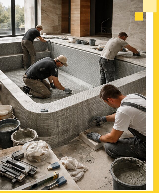 Строительство и установка СПА бассейнов под ключ в Ефремах