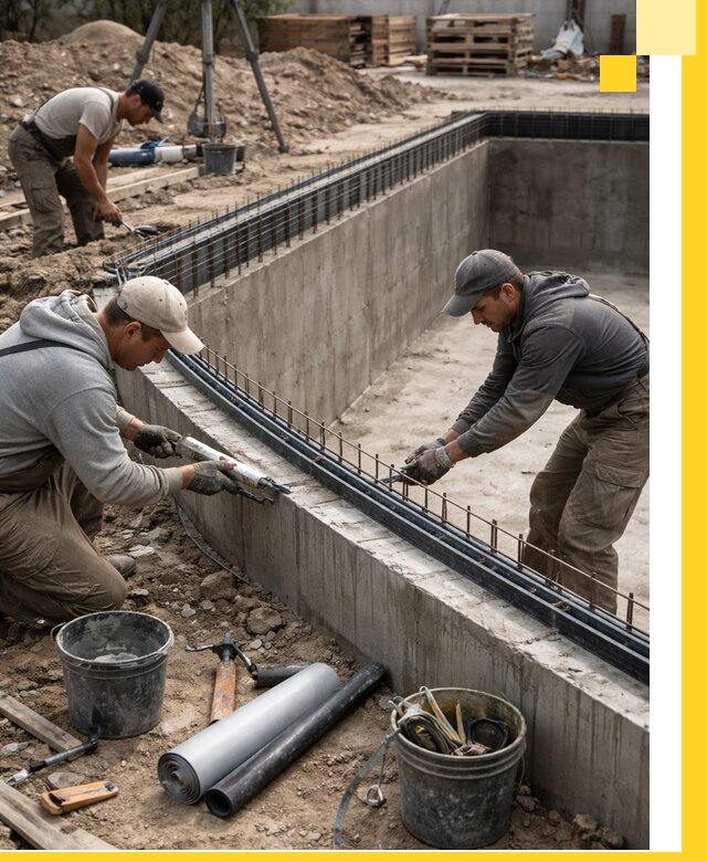 Качественный монтаж чаши бассейна в Ефремах под ключ с гарантией