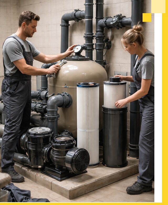 Фильтры и системы фильтрации для бассейнов в Ефремах