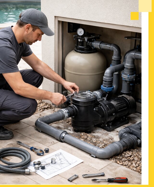 Поставка, монтаж и сервис насосов для бассейнов в Ефремах