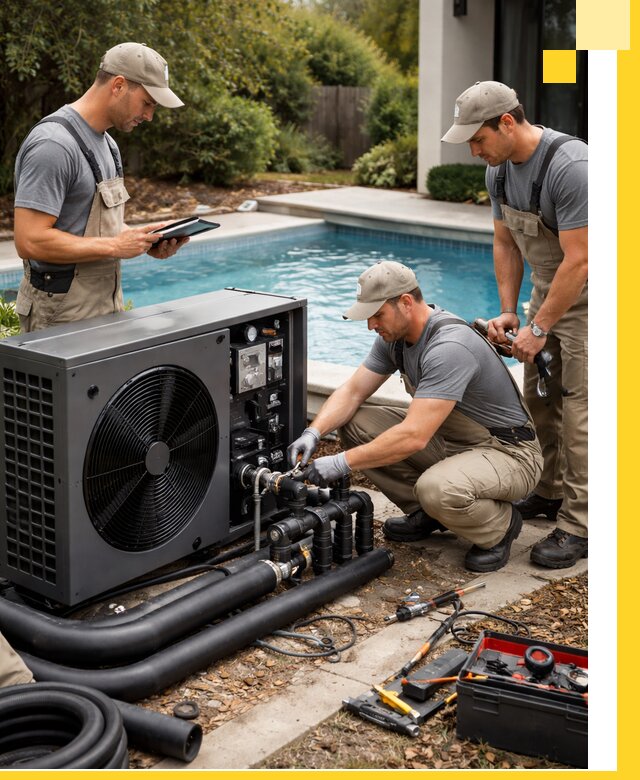 Проектирование и установка тепловых насосов для бассейнов в Ефремах