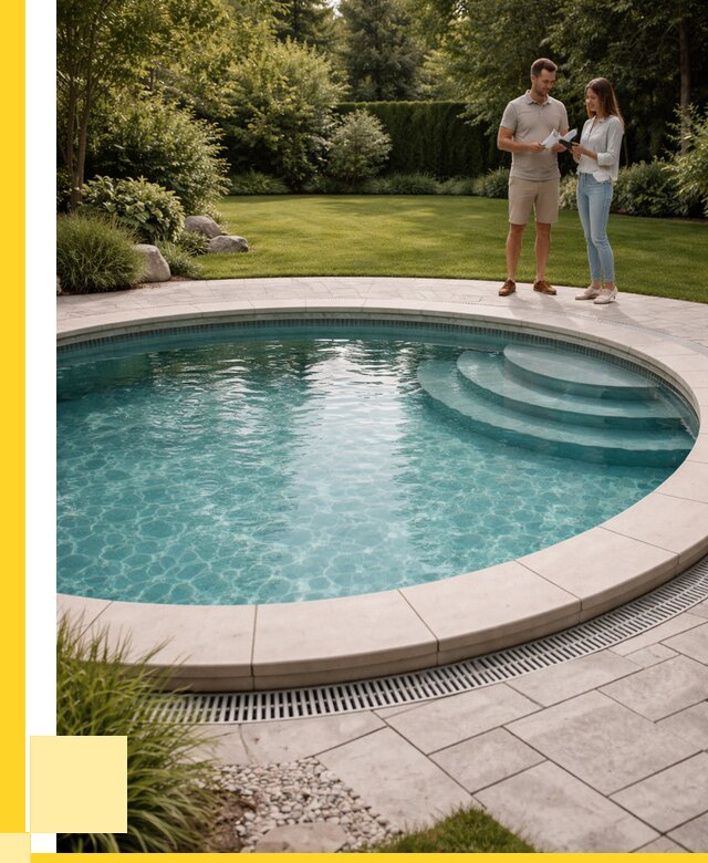 Круглые каркасные бассейны купить в Ефремах от 256125 р. | ЭриданФрм