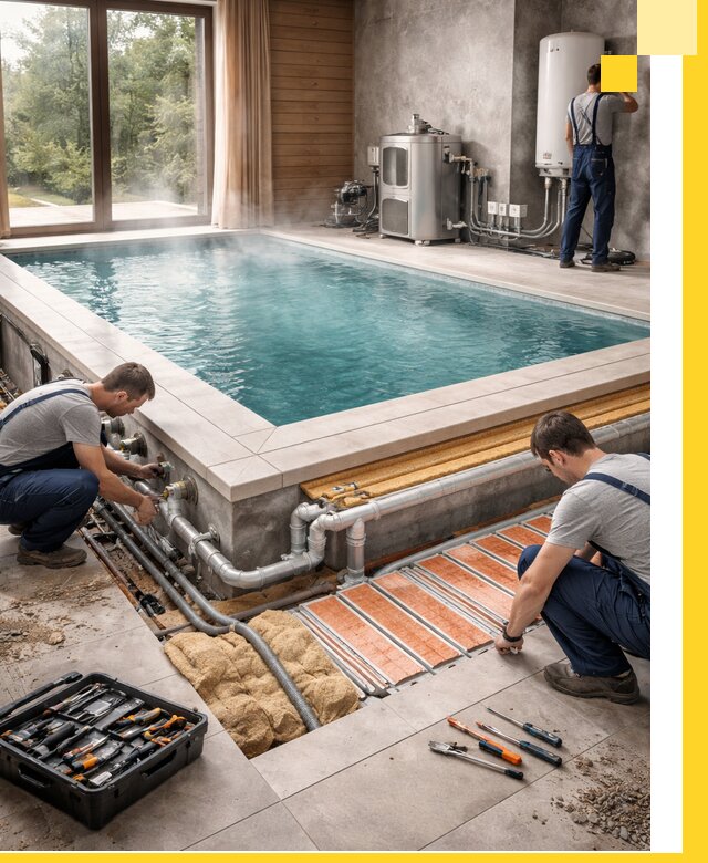 Проектирование и строительство тёплых бассейнов в Ефремах