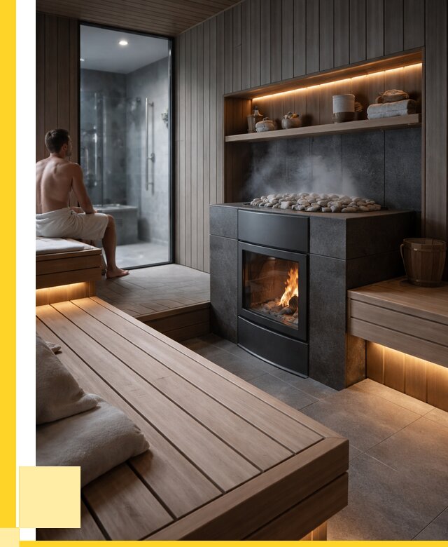 Проект сауны в частном доме в Ефремах от 35858 р. | ЭриданФрм