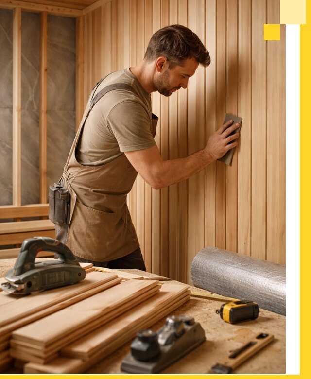 Профессиональная отделка саун и парных под ключ в Ефремах