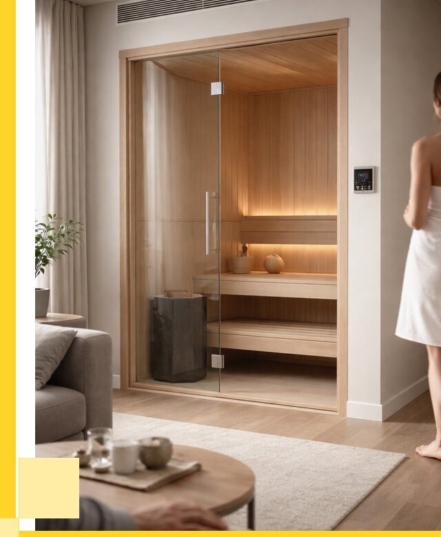 Сауна в квартире под ключ в Ефремах от 122940 р. ЭриданФрм