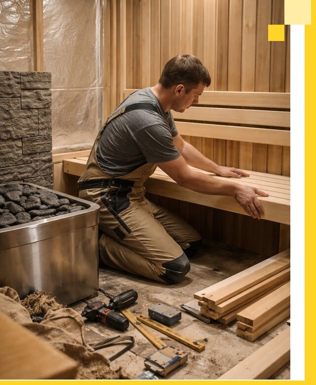 Сауны для дома под ключ с проектированием и монтажом в Ефремах