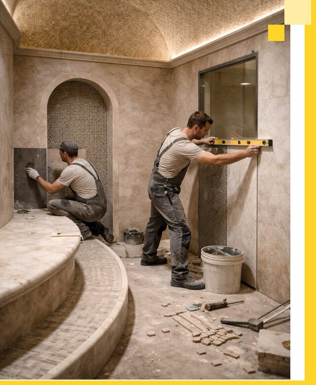 Проектирование и строительство саун с хамамом под ключ в Ефремах