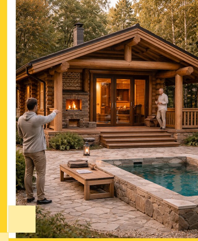 Проекты бань и хамам в Ефремах от 25613 р. | ЭриданФрм