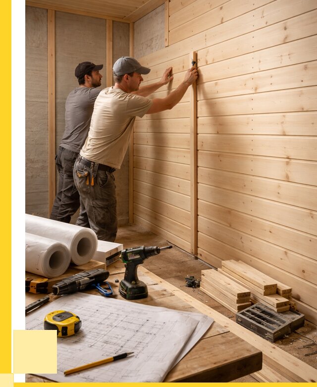 Обшивка бани вагонкой в Ефремах от 1229 р., ЭриданФрм